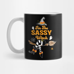 I'm He Sassy Witch Costume Halloween Matching Group Mug